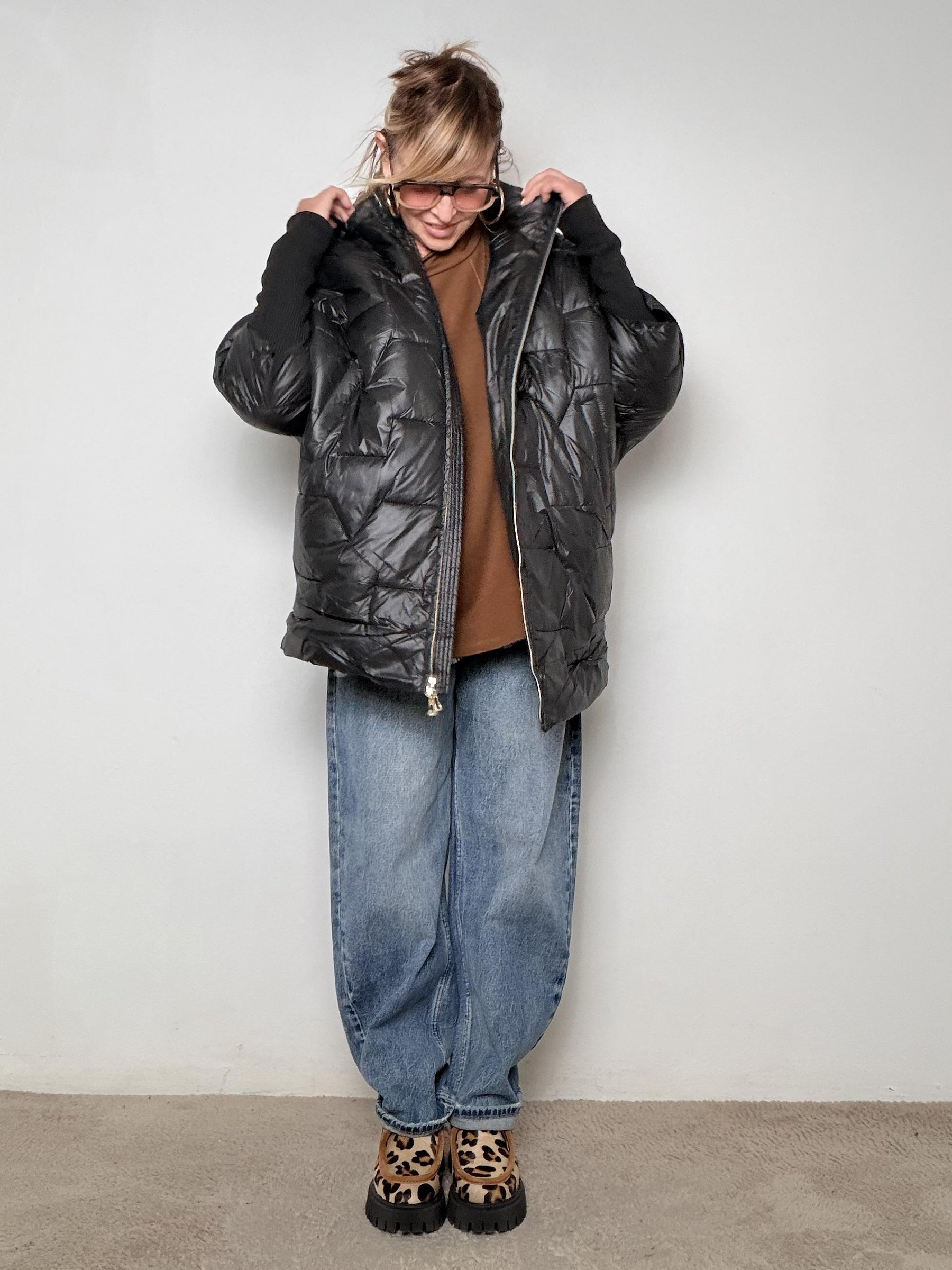 DEJA VU - Piumino Soft Cloud NERO A25SO606/ NERO DEJA VU 