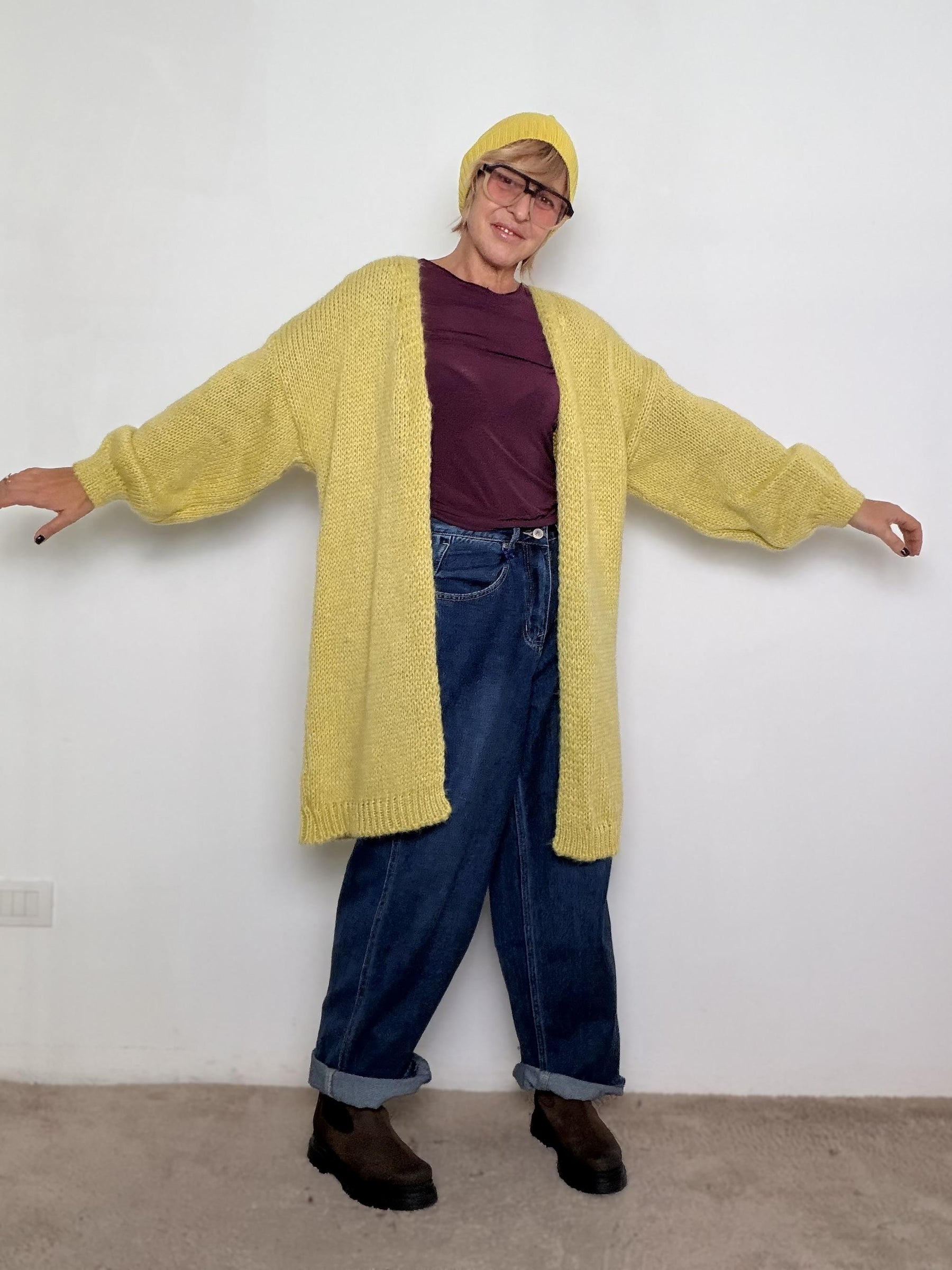 FEMALE - Cardigan Smile 9584/ LIME FEMALE 