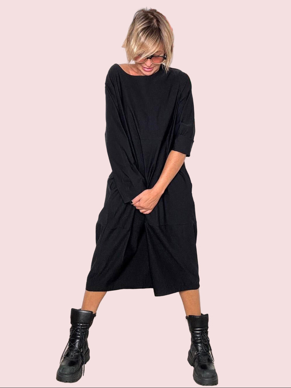 SUSY STAR - Abito in Bengalina NERO STSS1891/ NERO SUSY STAR 