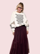 SOUVENIR - FELPA MAJORETTE CHIC PANNA S38M1508/ PANNA SOUVENIR 