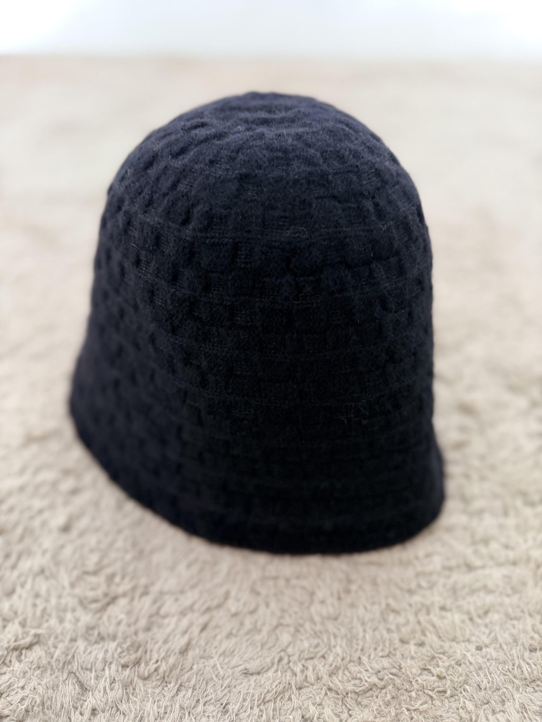 FEMALE - CAPPELLO Bucket Knit Soft ALICE/ NERO FEMALE 