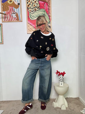 SOUVENIR - Jeans Free & Wide  Libertà di movimento, libertà di stile M38F0134/ JEANS SOUVENIR 