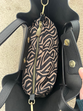 B. FLORENCE_ Luxury Bag in pelle LUX BAG/ NERO B.Florence 