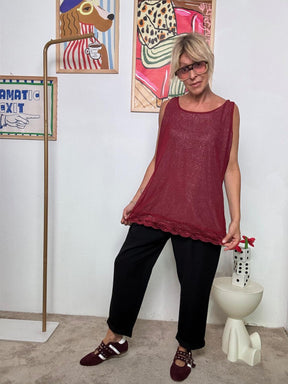 SUSY STAR - Top Luce Liquida  Doppio Strato, Doppia Magia VINO STSY0350/ VINO SUSY STAR 