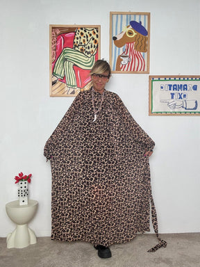 FEMALE - Abito lungo animalier: elegante, grintoso e super versatile A86027-1/ ANIMALIER FEMALE 