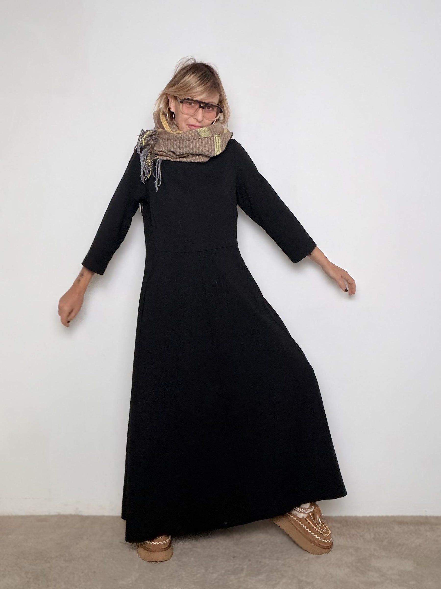 SUSY STAR - Abito Bengalina Charm NERO<BR/> ST88511PMV/ NERO SUSY STAR 