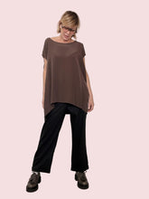 DEJA VU - Top oversize fluido  Leggerezza, libertà e stile senza sforzo MORO A25AN004/ MORO DEJA VU 