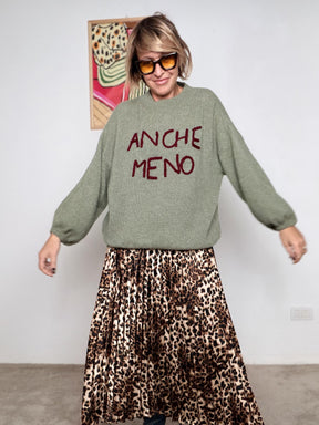 FEMALE - Maglia over No vabbè SAlVIA A2702/ SALVIA FEMALE 