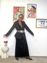 SUSY STAR - Giacca leopardata donna  blazer animalier casual chic moro ST50152/ MORO SUSY STAR 