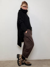 FEMALE - MAXI MAGLIA NUVOLETTA SOFT  il pullover che ti avvolge con leggerezza 9633/ NERO FEMALE 