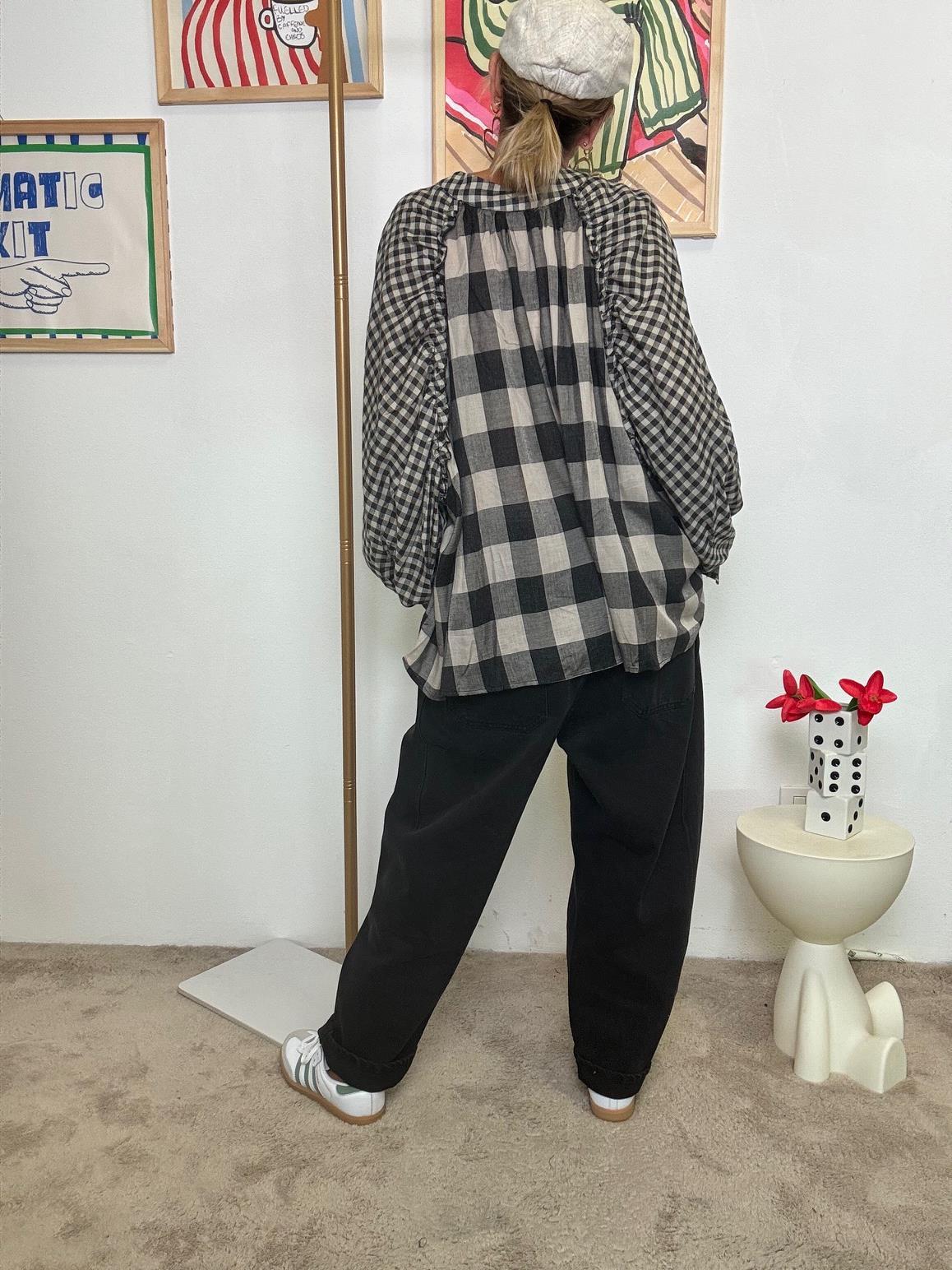 FEMALE - Blusa Mix&Match NERO W5890/ NERO FEMALE 