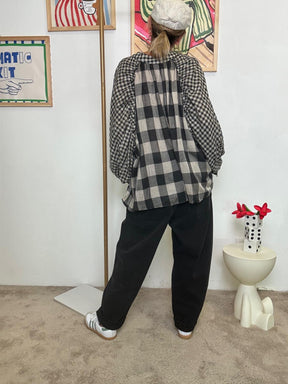 FEMALE - Blusa Mix&Match NERO W5890/ NERO FEMALE 