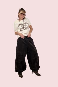 PHILIA LOFT - PANTALONE CORDUROY CARGO D01E0834/ MORO PHILIA LOFT 