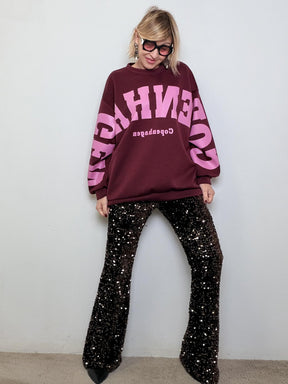 FEMALE - Pantalone Disco Mood 60070/ MORO FEMALE 