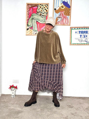 FEMALE - Maglia in Ciniglia Soft Glam mou M54659/ MOU FEMALE 