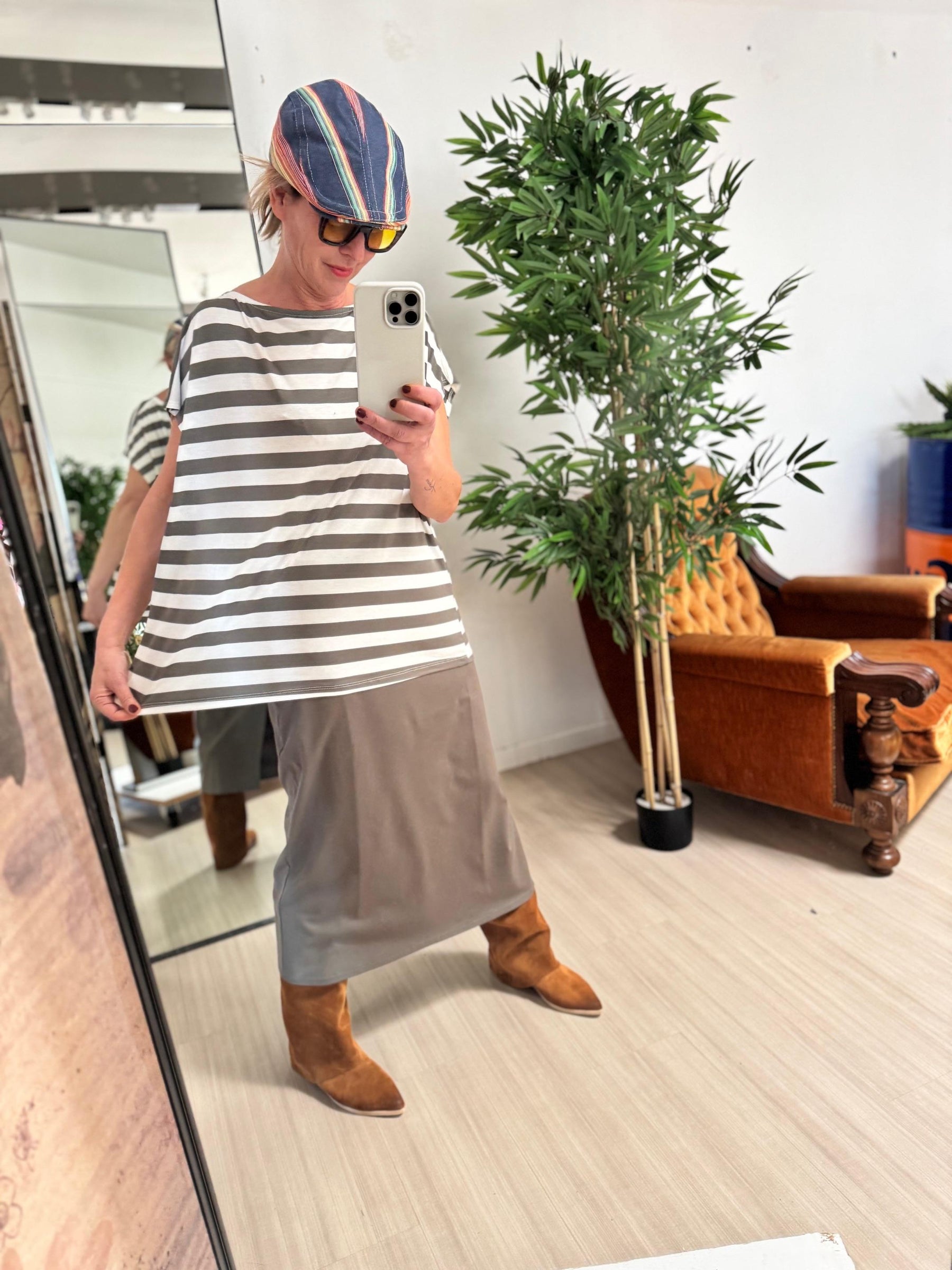 SUSY STAR - MAGLIA RIGA MILITARE ST11115/ RIGA MILITARE SUSY STAR 