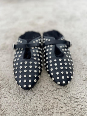 SUSY MIX - Sabot donna neri con borchie  grintosi, comodi e super fashion RY87/ NERO SUSY MIX 