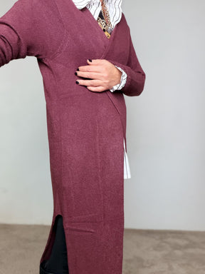 SUSY STAR - Cardigan Bordeaux Chic ST27072/ VINO SUSY STAR 