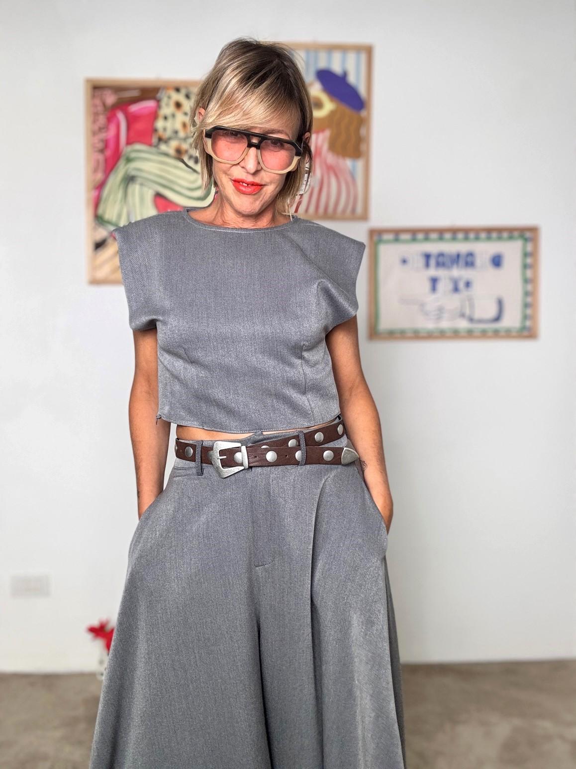 HAVE ONE - Top Power ChicGRIGIO RVS-P038/ GRIGIO HAVE ONE 