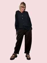 SUSY STAR - Pantalone Soft Cocoon  comodo, moderno e super versatile 59463P/ MORO SUSY STAR 