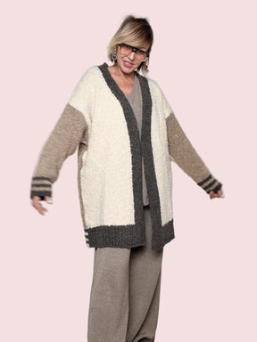 SUSY STAR - CARDIGAN COZY BLOCK ST3WB101/ FANGO SUSY STAR 