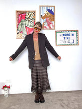 HAVE ONE  - Giacca moro punto Milano over donna  elegante, comoda e super versatile JMI-P028/ MORO HAVE ONE 