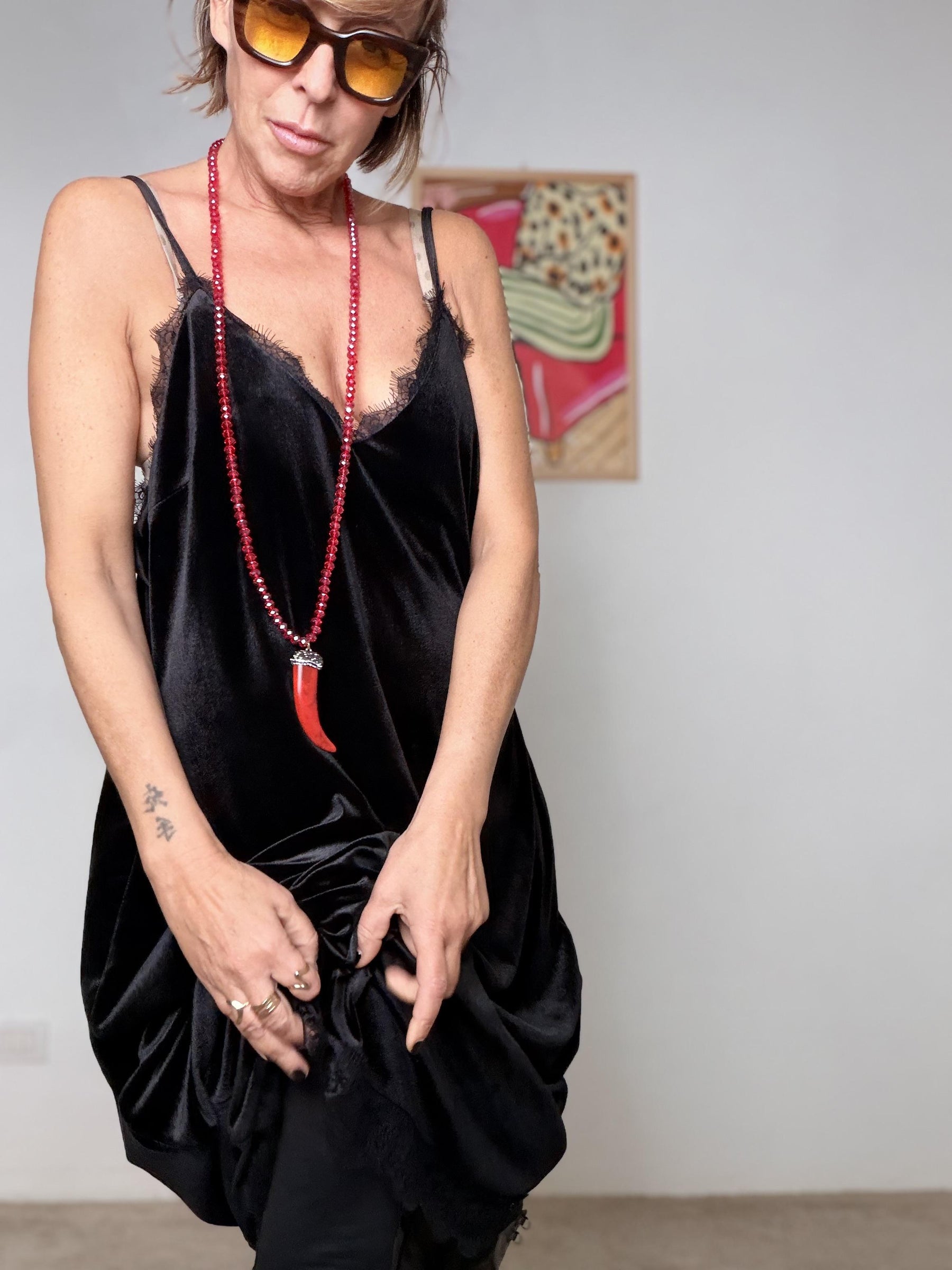 SUSY STAR - ABITO VELVET DREAM ST78056VVS/ NERO SUSY STAR 