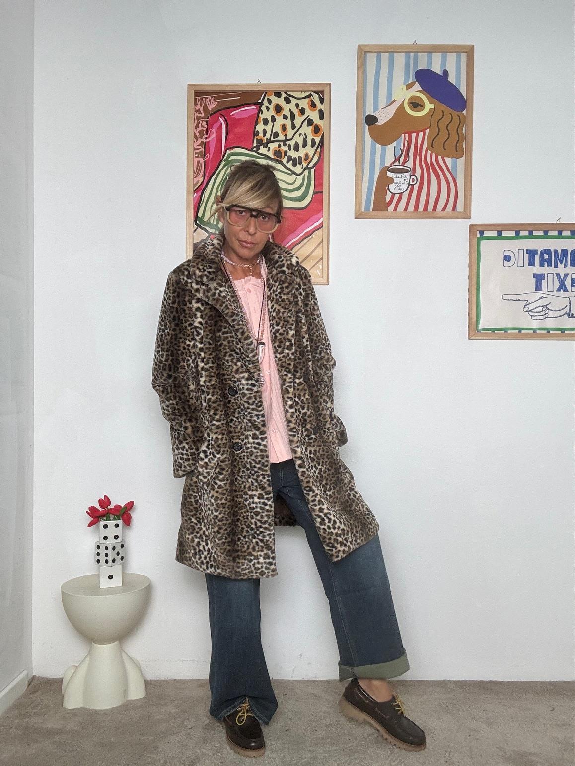 FEMALE - Pellicciotto animalier: morbido, grintoso e super glam 63697/ ANIMALIER\ FEMALE 