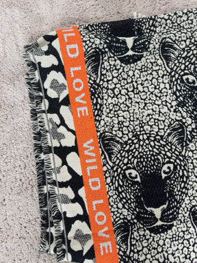 SUSY MIX- Stola Wild Love  Grinta animalier con cuore selvaggio SP1209 FANTASIA SUSY MIX 