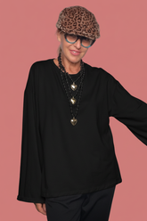 Blusa bianca a maniche ampie Philia Loft