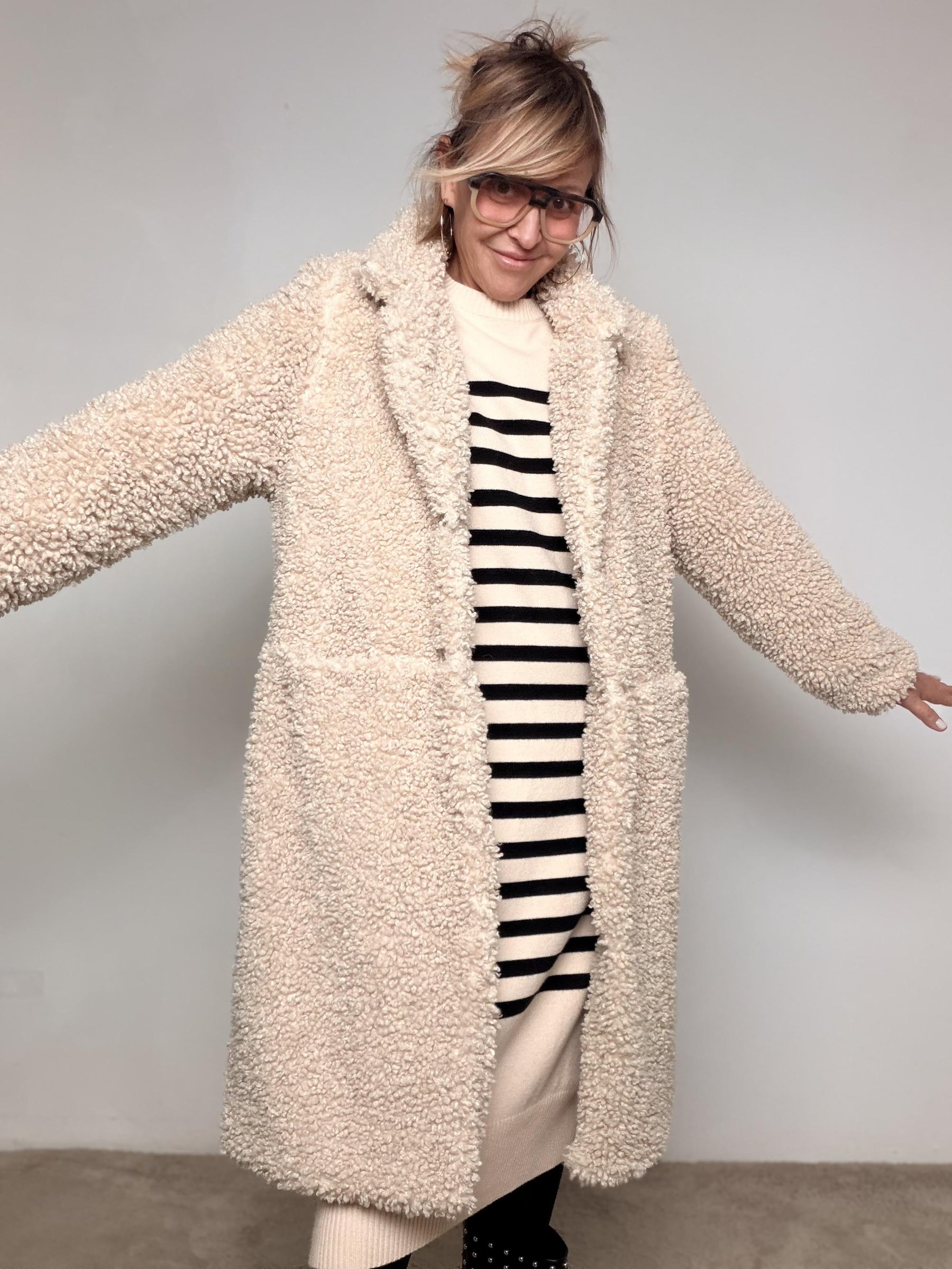 SUSY MIX - CAPPOTTO TEDDY 2183925/ CREMA SUSY MIX 