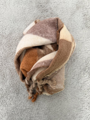 SUSY MIX - Sciarpa Warm Caramel YF5790/ CAMMELLO SUSY MIX 