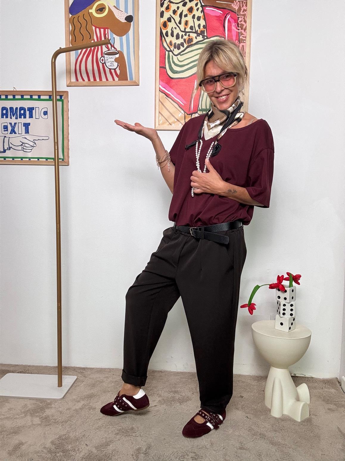 SUSY STAR - Pantaloni Relaxed Rebel MORO ST10025/ MORO SUSY STAR 