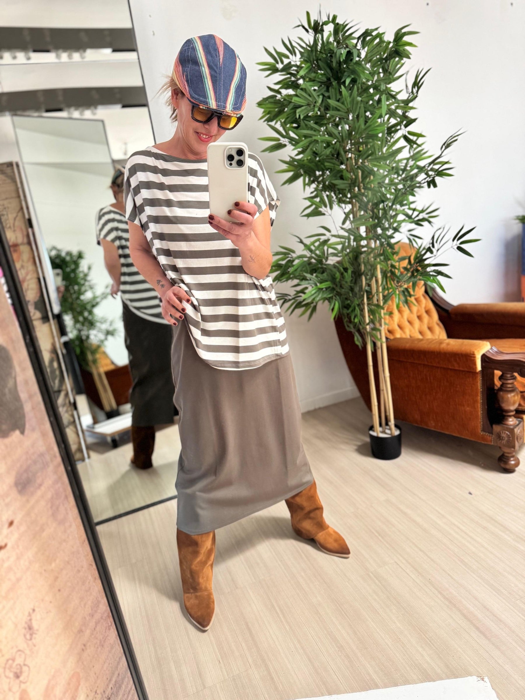 SUSY STAR - MAGLIA RIGA MILITARE ST11115/ RIGA MILITARE SUSY STAR 