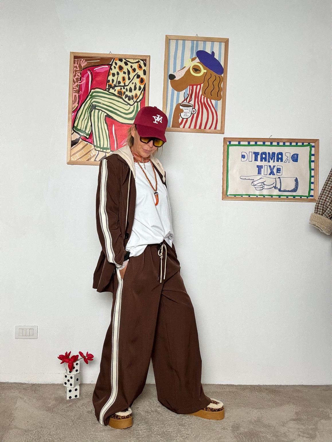 FEMALE - PANTALONE  CITY RELAX 18316/ MORO FEMALE 