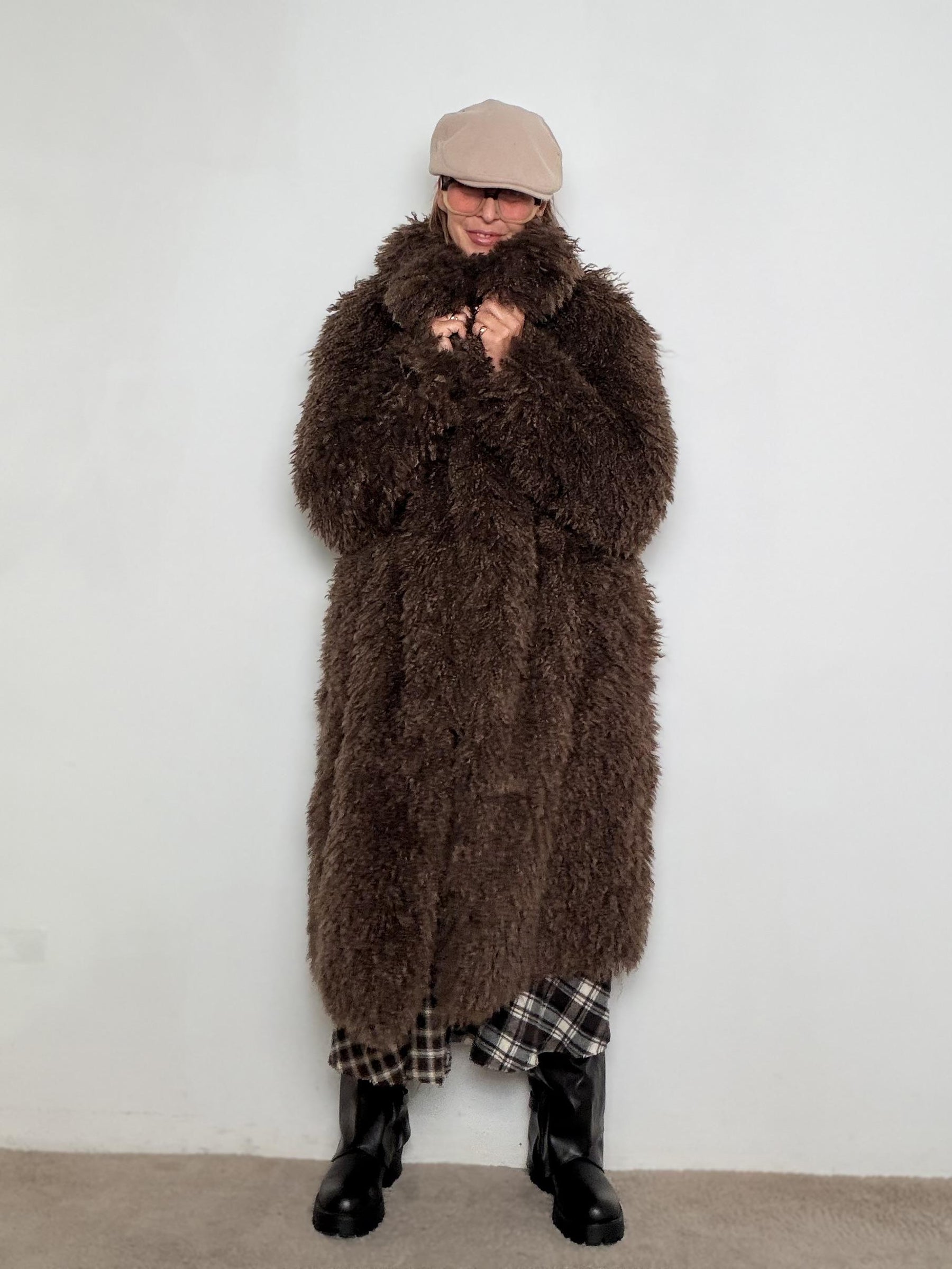 FEMALE - Pellicciotto Cozy Queen CA87021/ FANGO FEMALE 