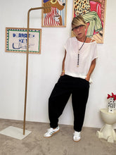 DEJA VU - Pantalone in Punto Milano  Eleganza disinvolta e comfort da urlo A25UN201/ NERO DEJA VU 