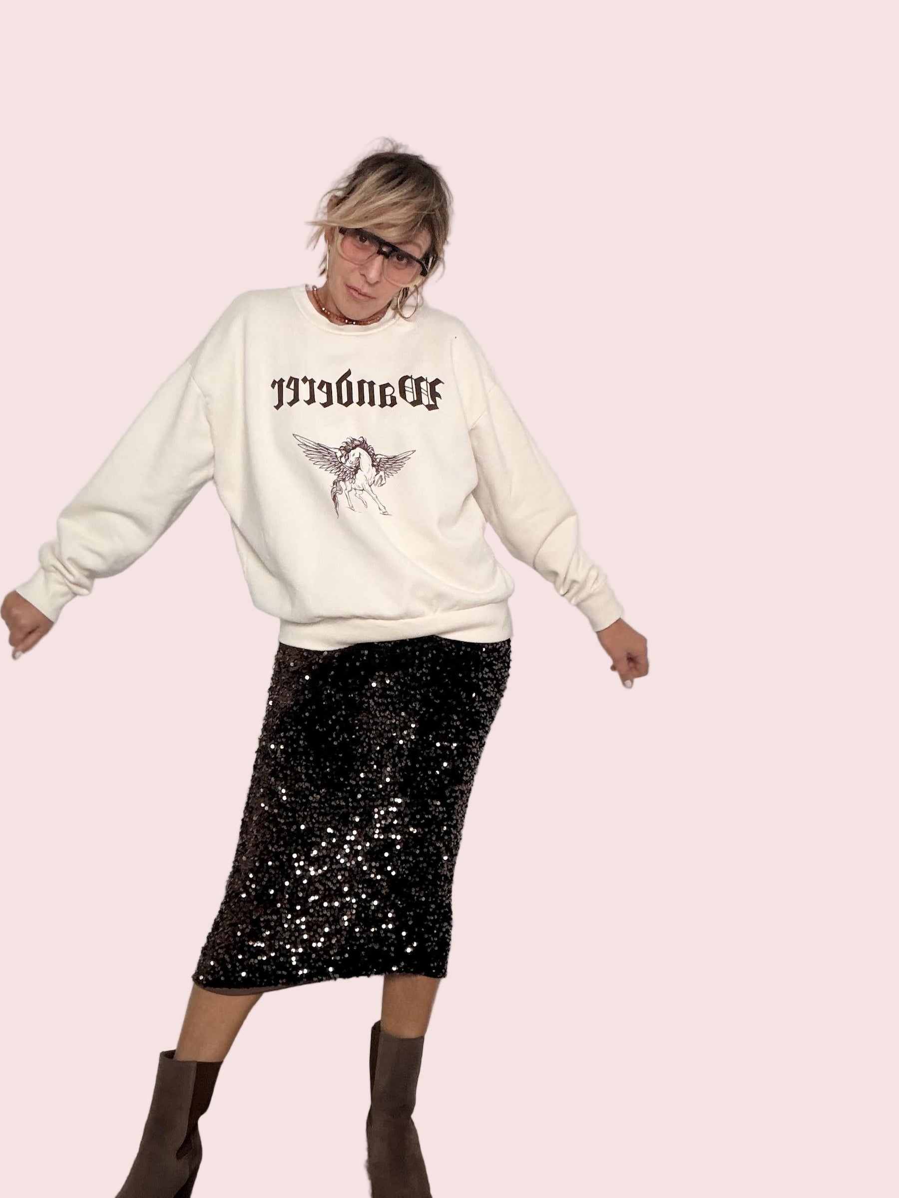 FEMALE - Felpa Rebel Angel N1860/ BURRO FEMALE 