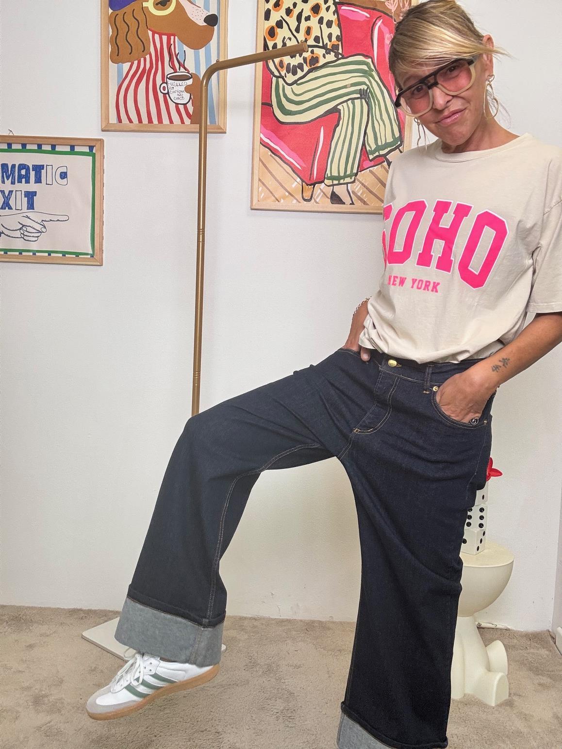 SUSY STAR - Jeans "Wide Attitude" ST3032/ JEANS SCURO SUSY STAR 