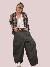 DEJA VU - Pantalone Oversize Attitude A25DL209 / GRIGIO SCURO DEJA VU 