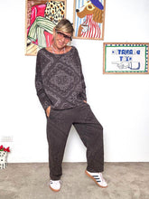 FEMALE - Pantalone ovetto donna  fantasia bandana MORO P6404/ MORO FEMALE 