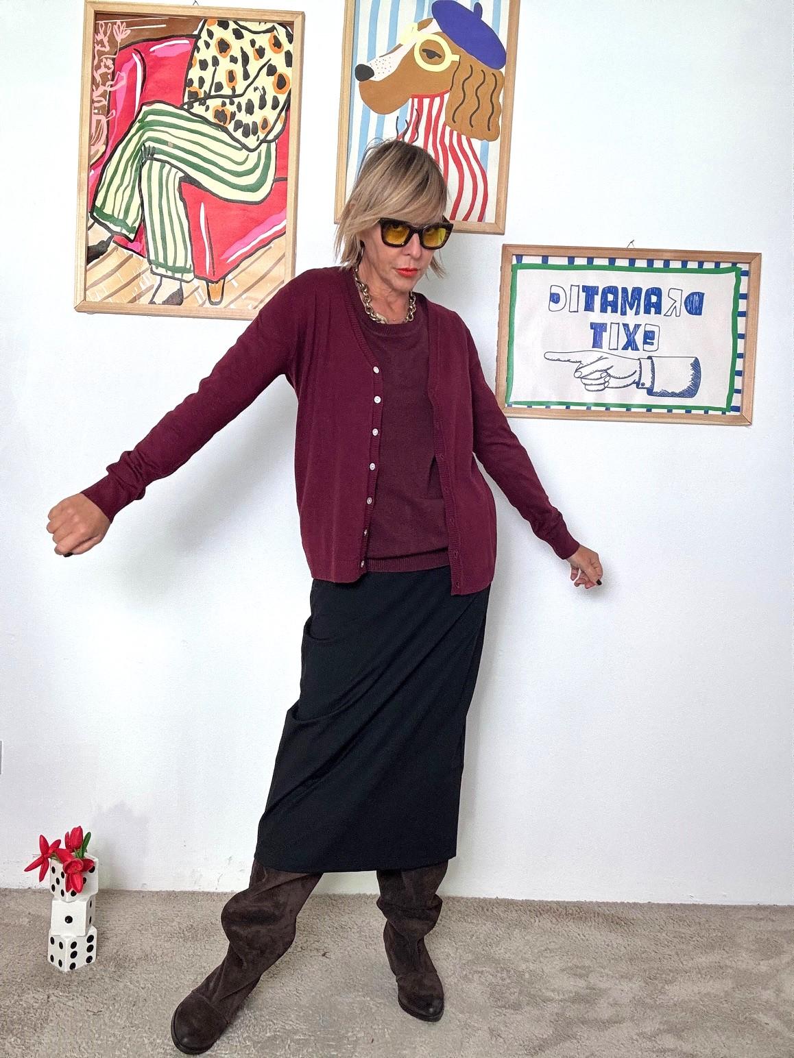 SUSY STAR - Cardigan basic chic VINO ST2504/ VINO SUSY STAR 