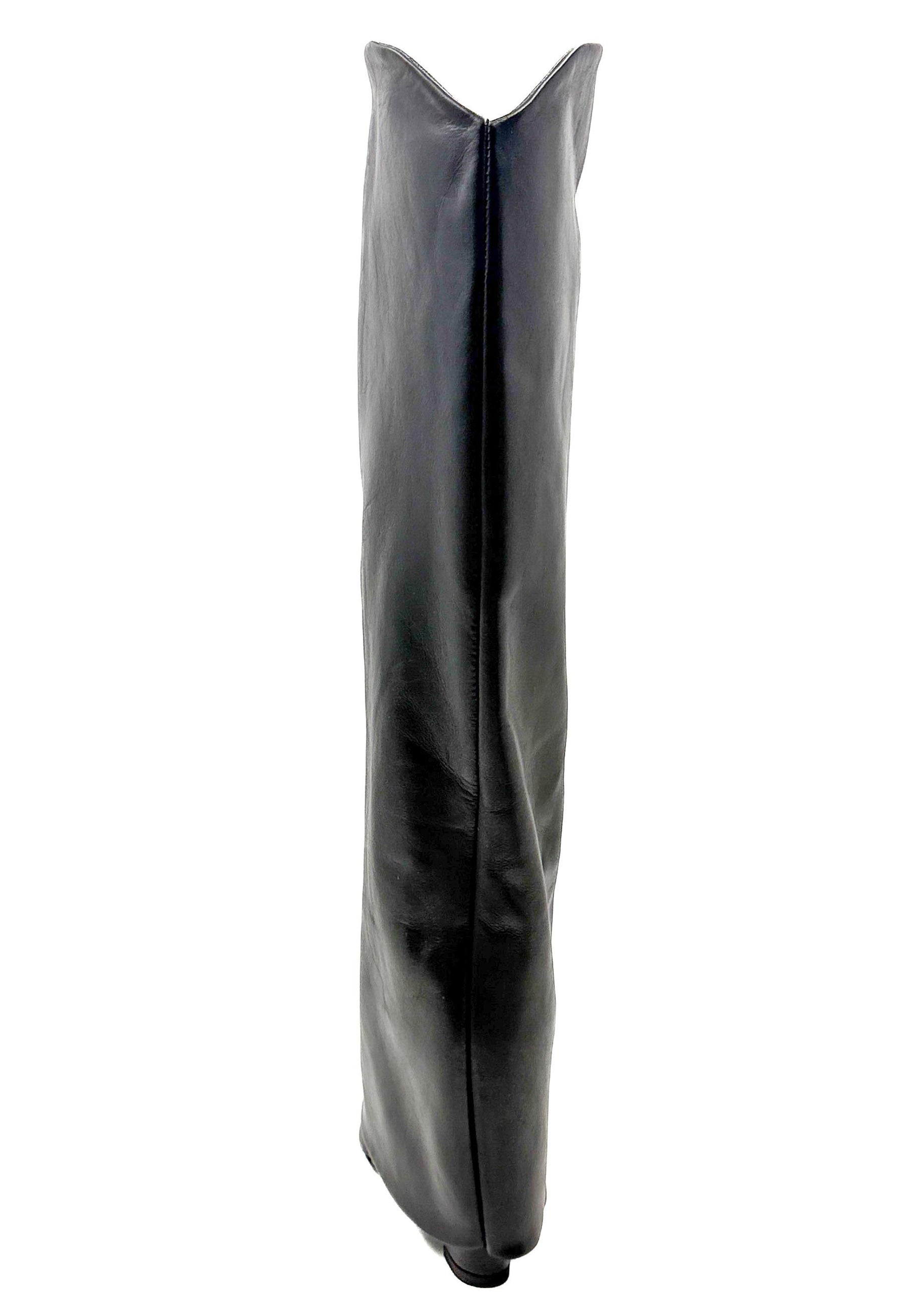 STIVALE NERO CON RISVOLTA OVYE' STARIA150VIT/ NERO OVYE' 