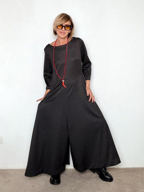 SUSY STAR - Tuta check ST88496BAG/ MORO SUSY STAR 