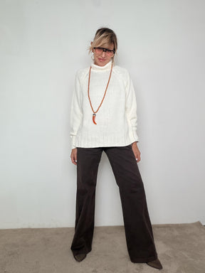 FEMALE - Maglia Cozy Chic 5519/ PANNA FEMALE 