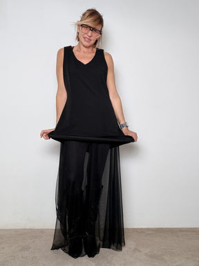 SUSY STAR - ABITO VELO SOFISTICATO STA118261/ NERO SUSY STAR 