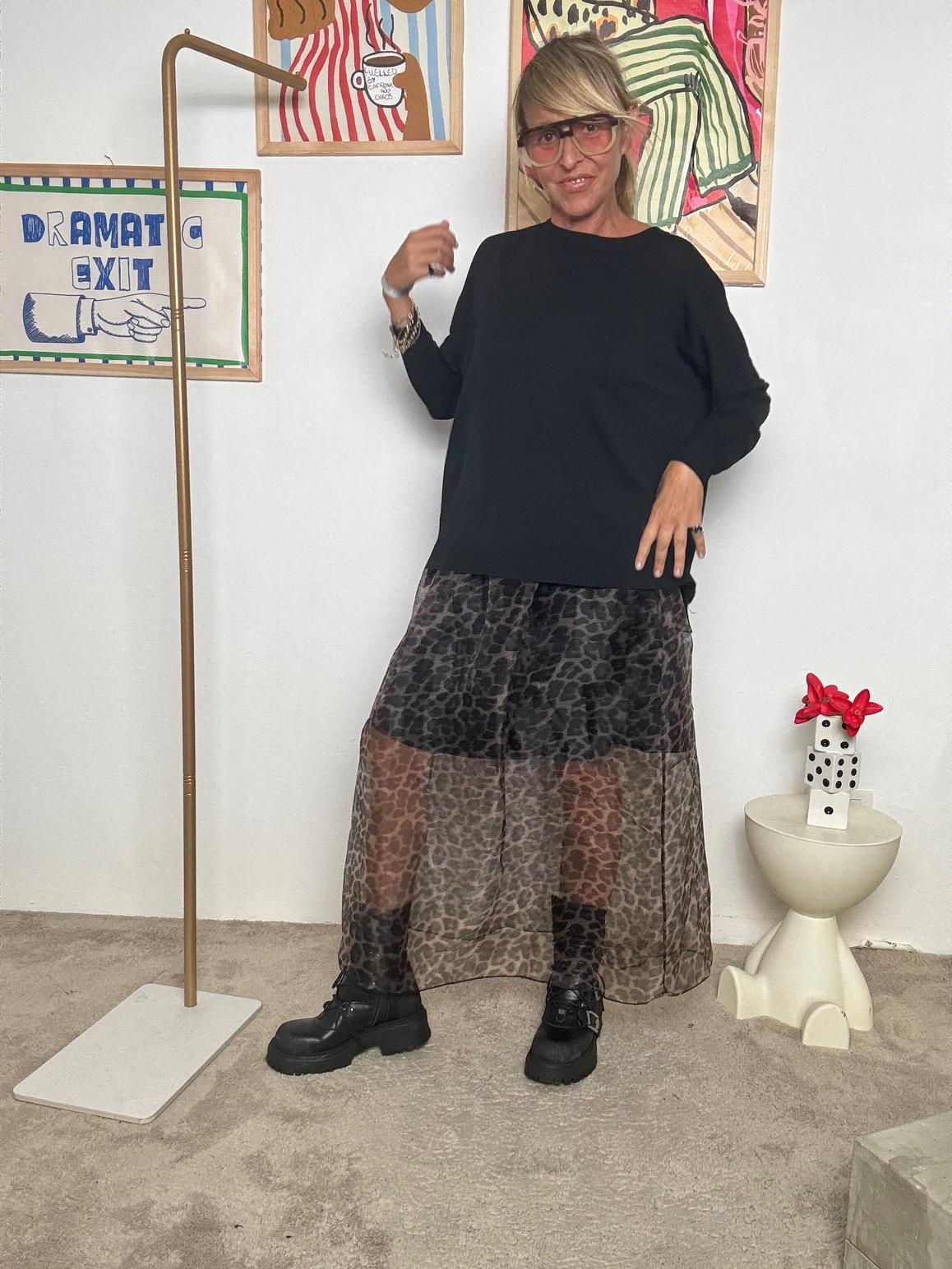 DEJA VU - MAGLIA FILO NERO PC5IL412/ NERO DEJA VU 