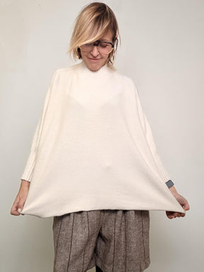 FEMALE - MAGLIA OVER KMABAMEZ/ LATTE FEMALE 