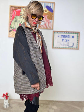 SUSY MIX - Giacca Mix & Chic S0060/ MORO SUSY MIX 