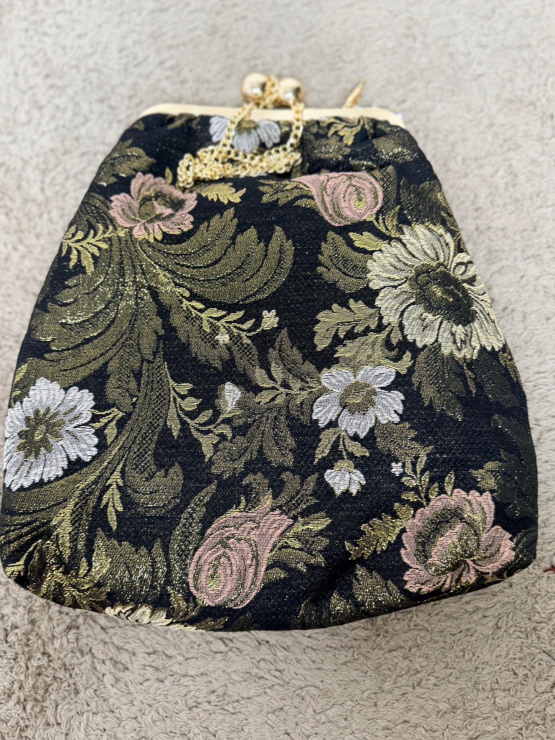 SUSY MIX - Borsa Vintage Bloom 547B/ NERO SUSY MIX 